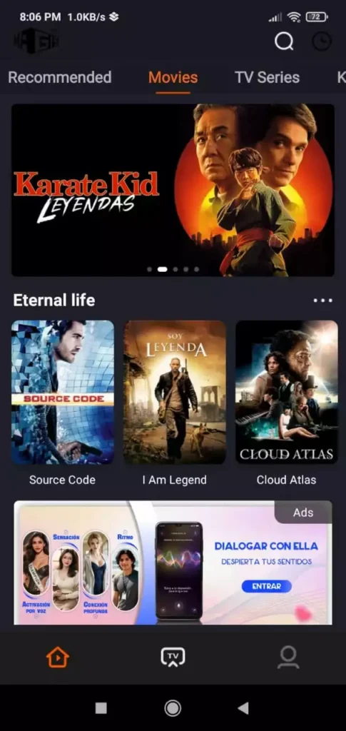 Magis Tv App Screenshot