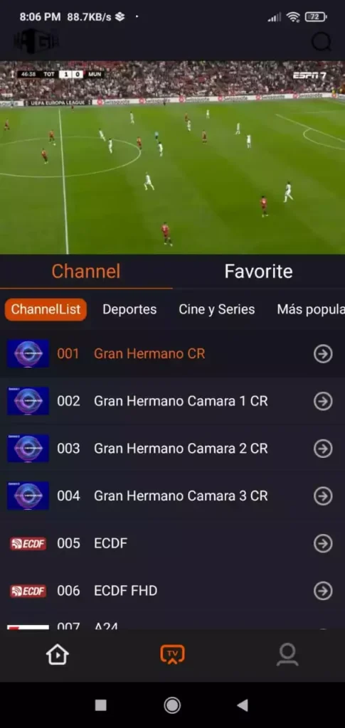Magis Tv App Screenshot