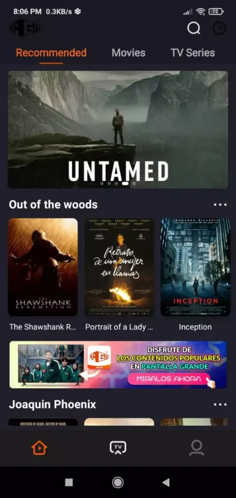 Magis Tv App Screenshot